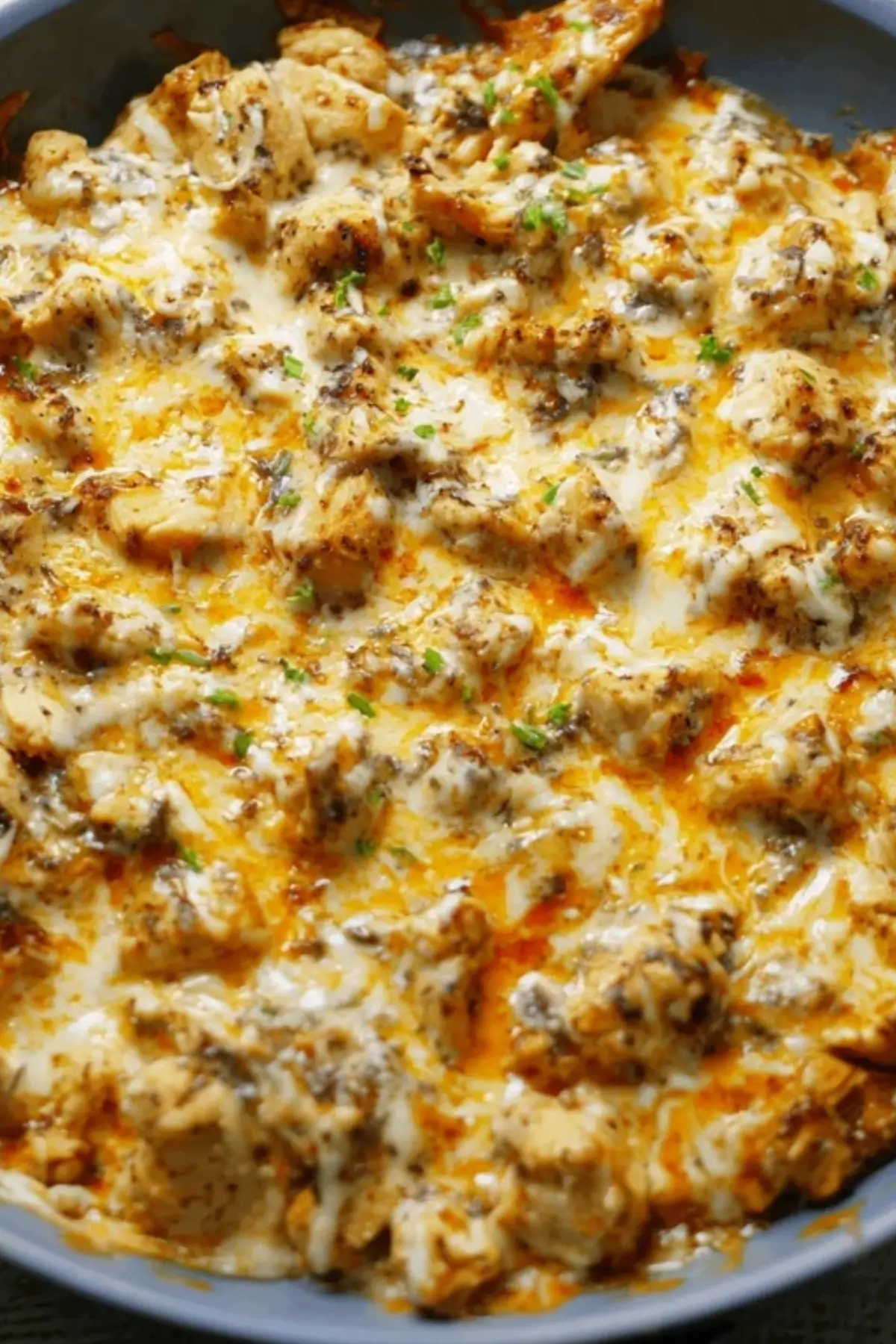 Keto Buffalo Chicken Skillet