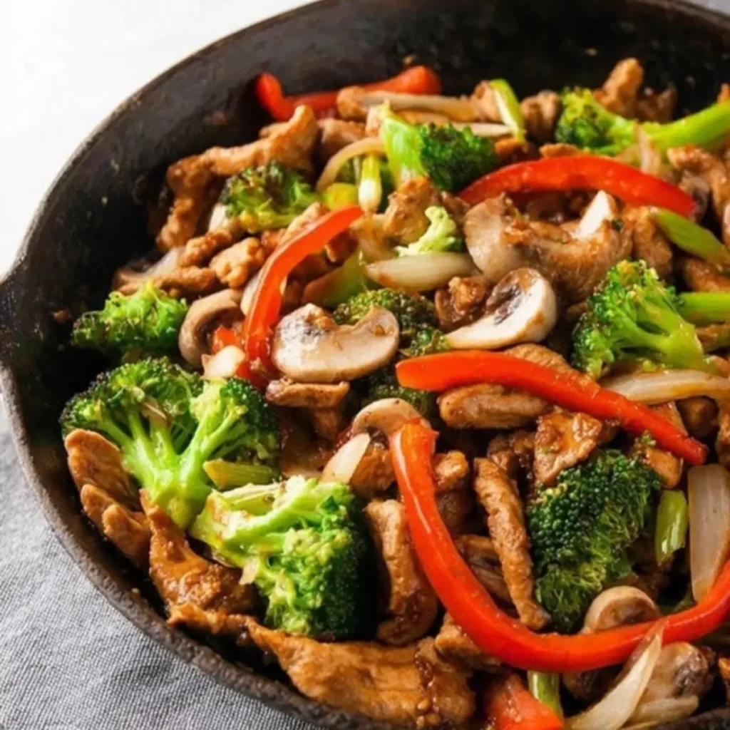 Keto Low Carb Chicken Stir Fry
