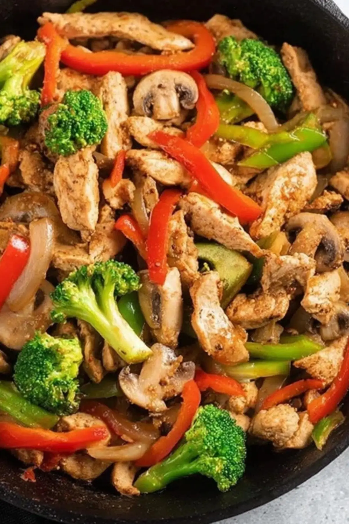 Keto Low Carb Chicken Stir Fry