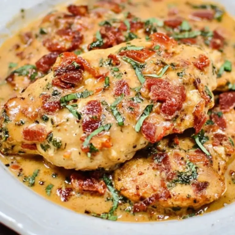 Keto Tomato Basil Chicken Skillet