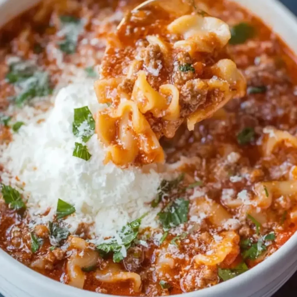 Lasagna Soup