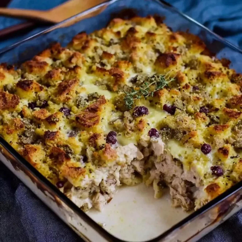 Leftover Thanksgiving Turkey Casserole