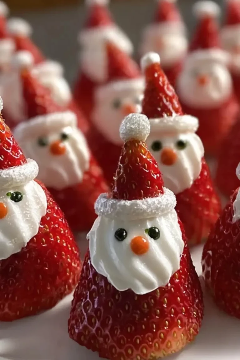 Mini Strawberry Santas