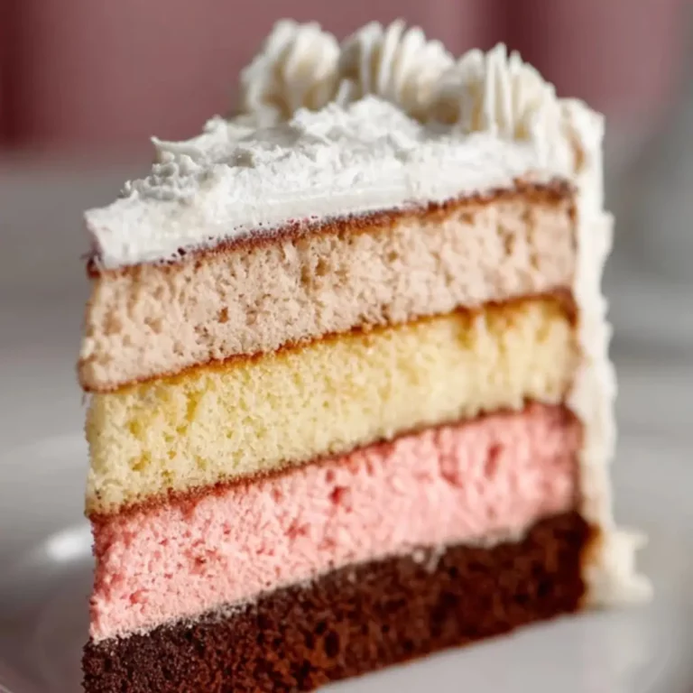 Neapolitan Layer Cake