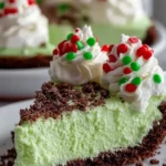 No-Bake Grinch Christmas Cheesecake