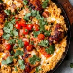 One-Pot BBQ Chicken and Rice