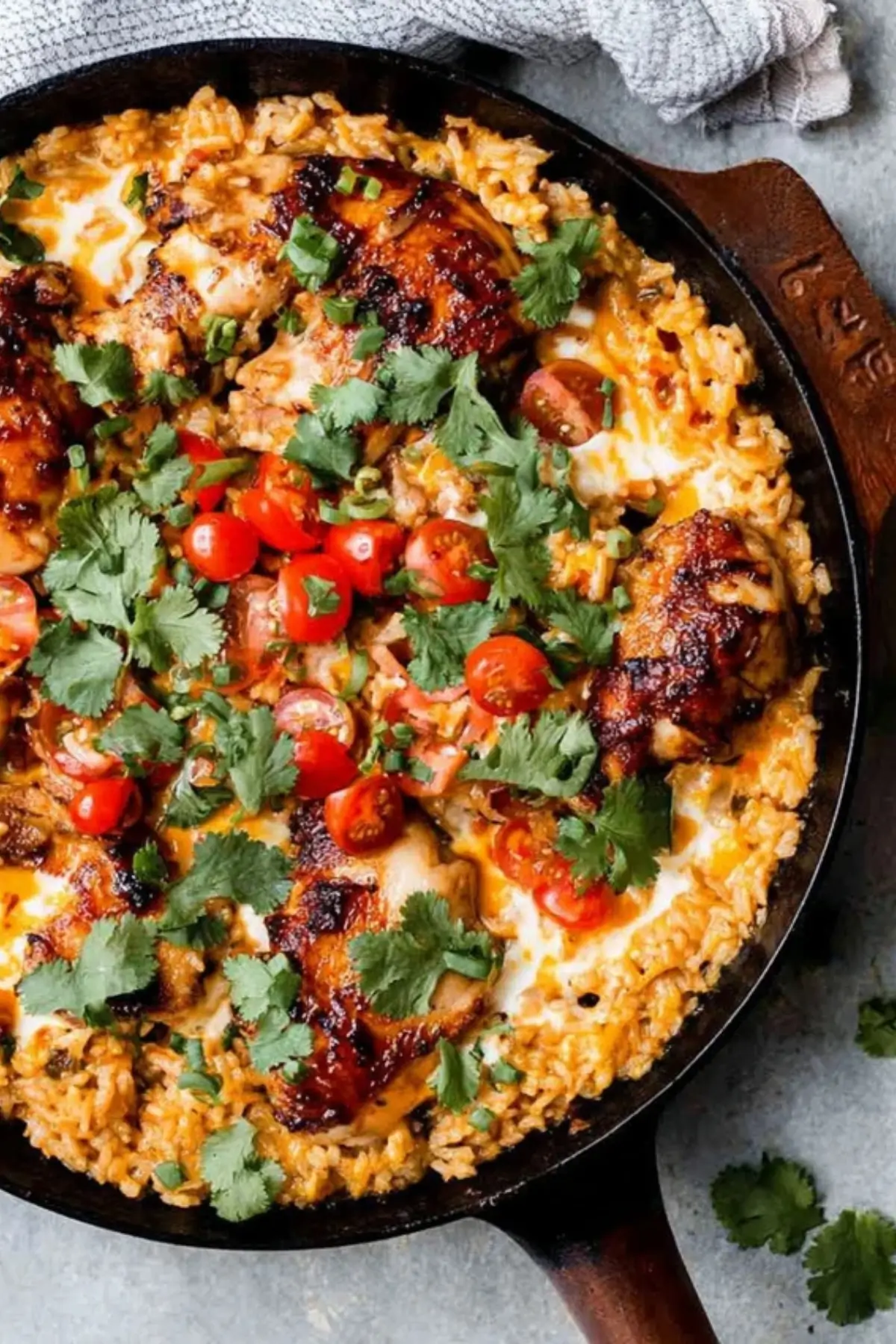 One-Pot BBQ Chicken and Rice