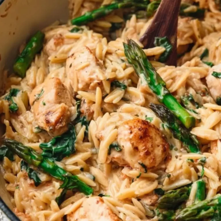 One Pot Chicken Orzo