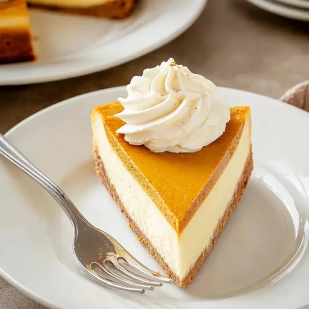 Pumpkin Pie Cheesecake