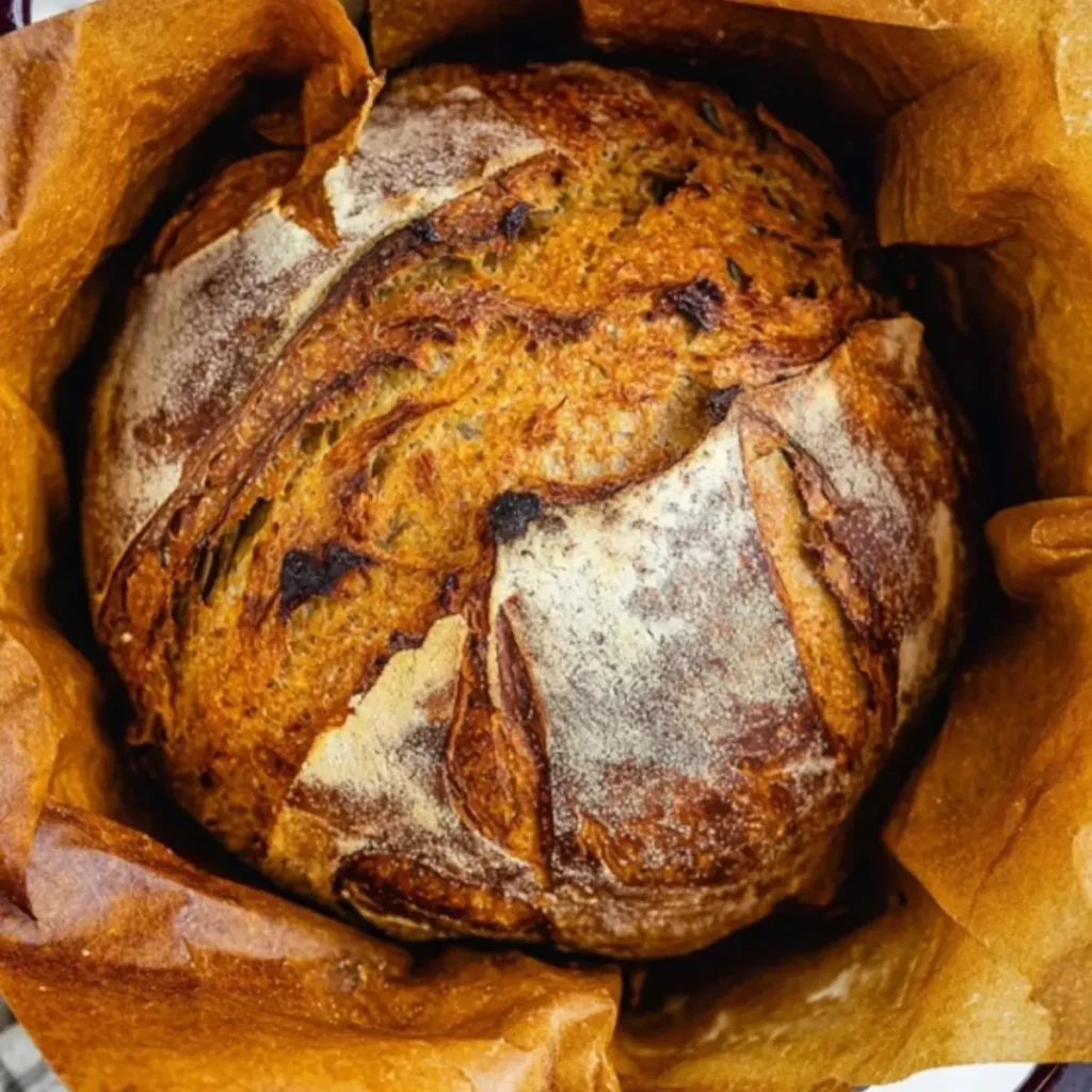Pumpkin Sourdough Bread