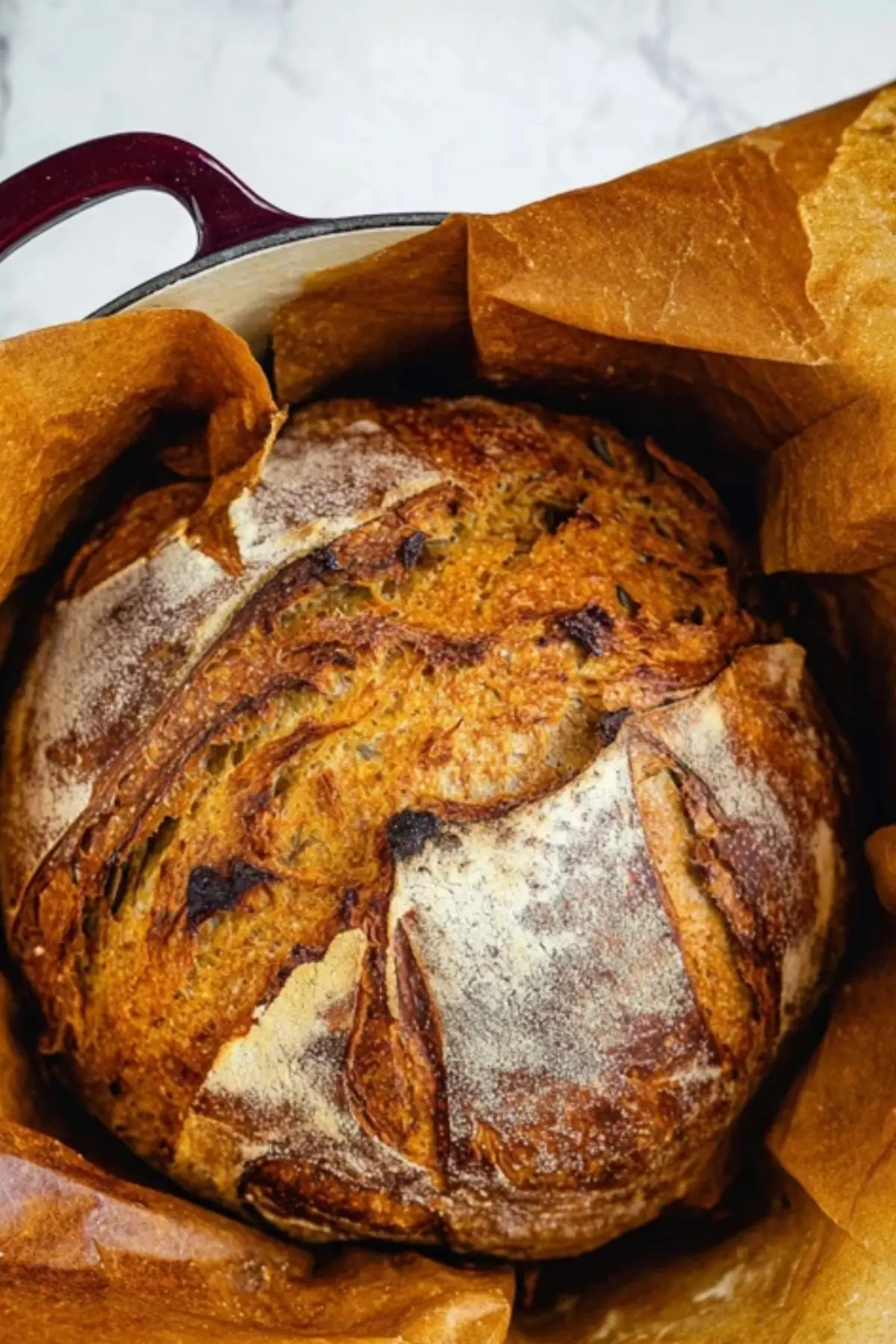 Pumpkin Sourdough Bread