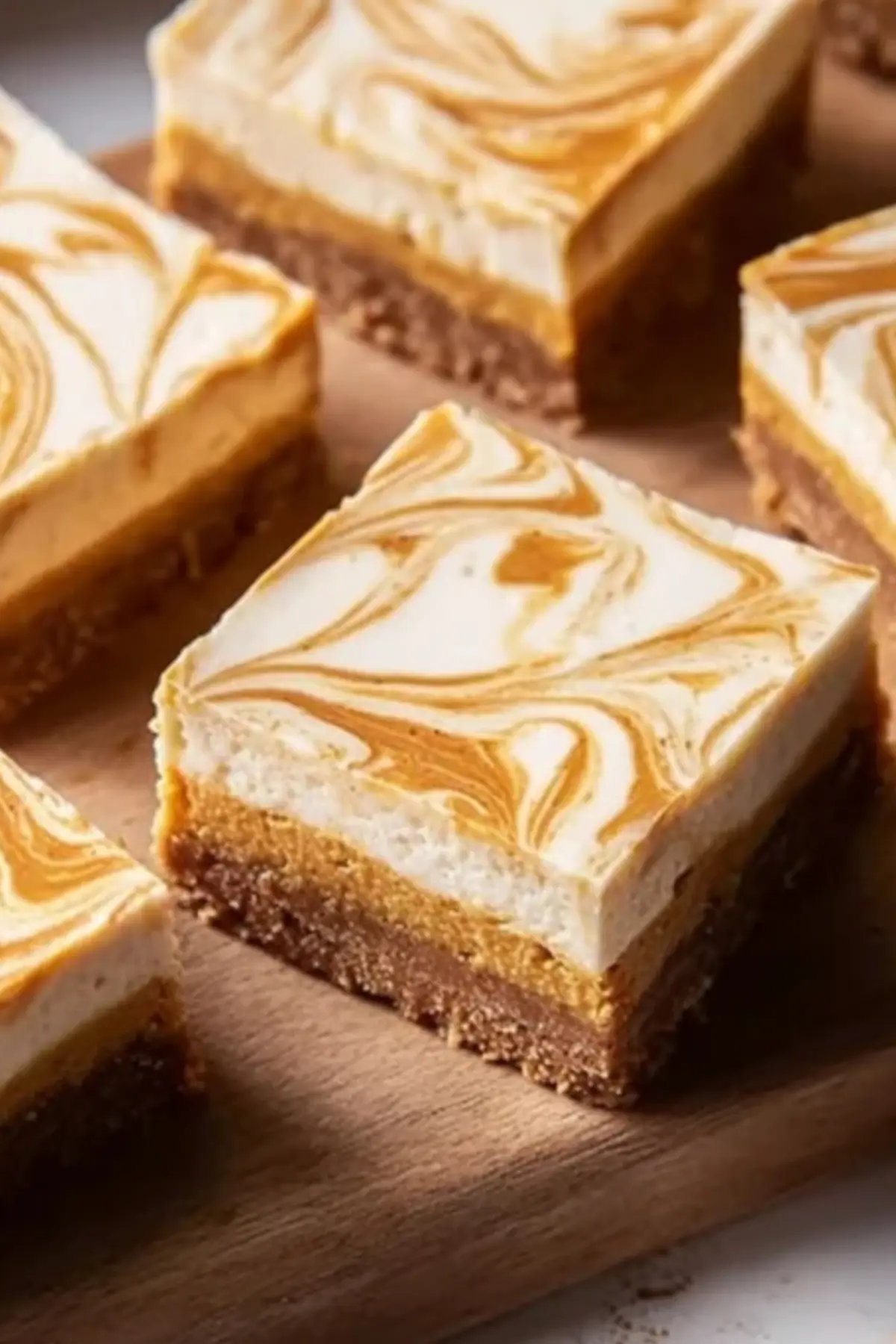 Pumpkin Spice Cheesecake Bars