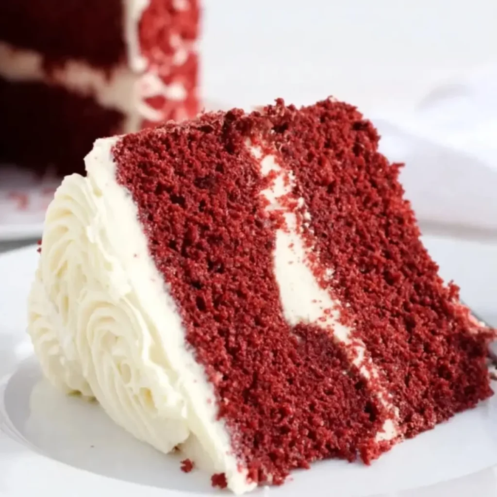 Red Velvet Cake with Cream Cheese Frosting