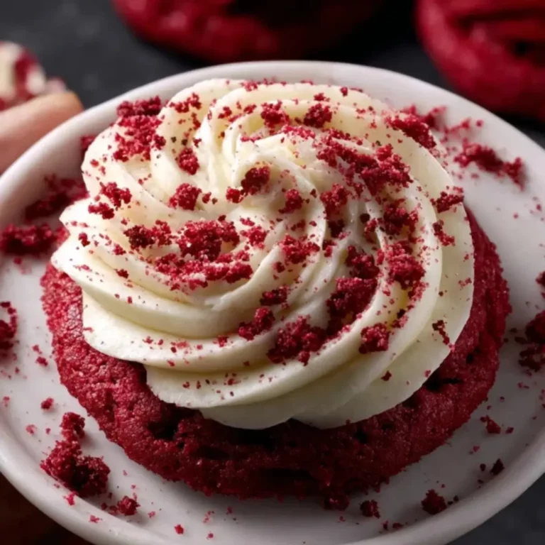 Red Velvet Cupcake Cookies