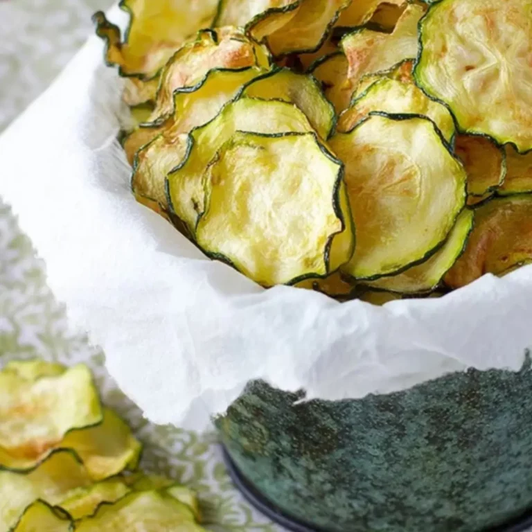 Salt and Vinegar Zucchini Chips