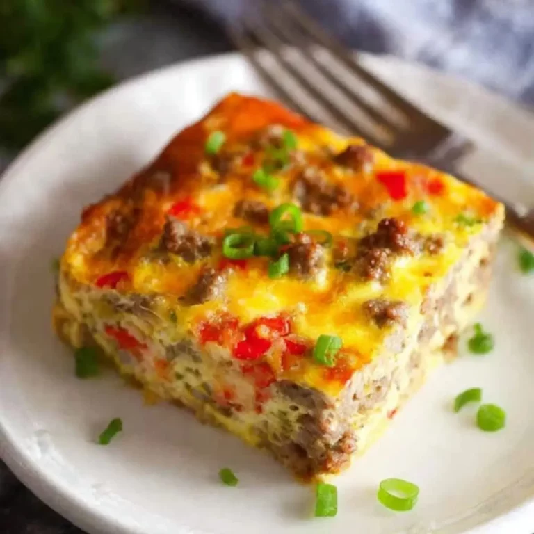 Sausage and Egg Breakfast casserole