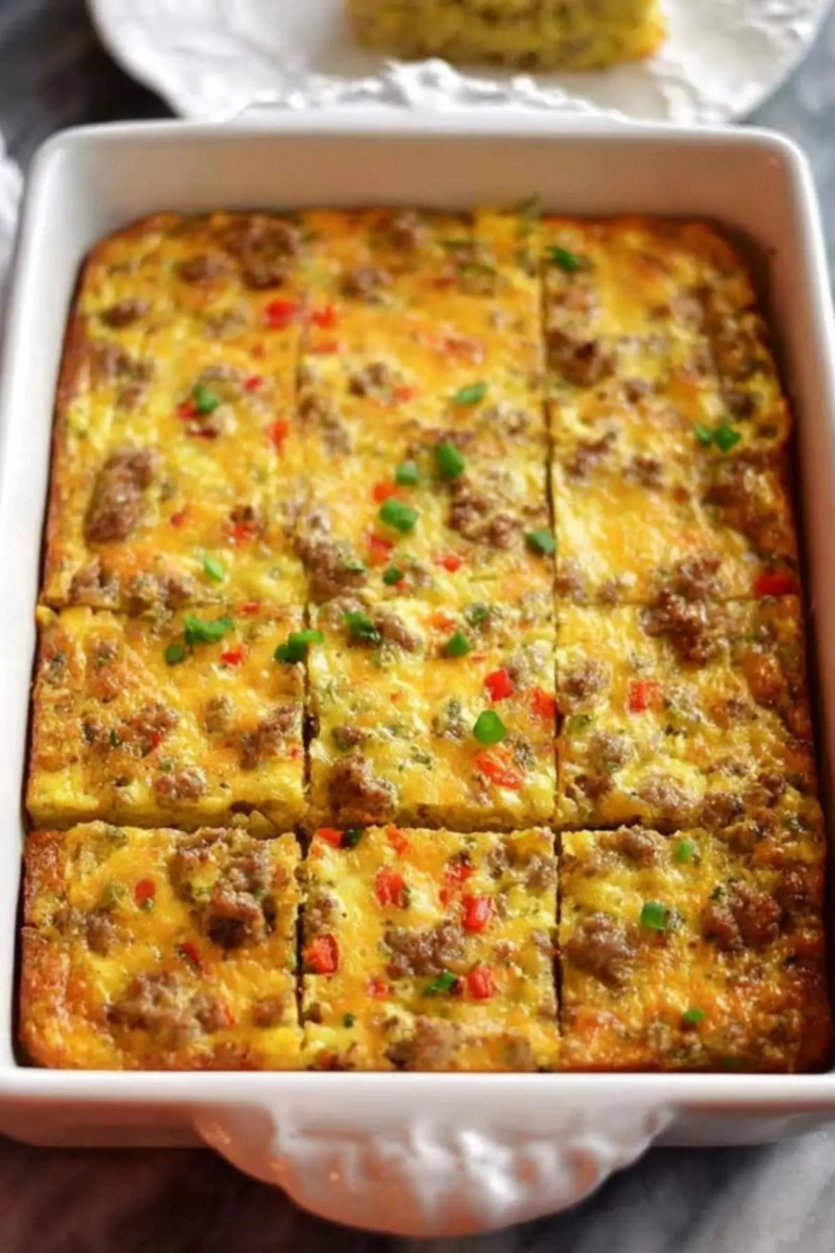 Sausage and Egg Breakfast casserole