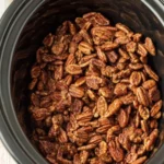 Slow Cooker Candied Pecans