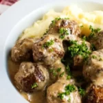 Swedish Meatballs in the Crockpot