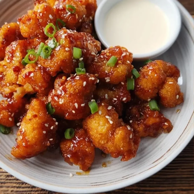 Sweet Chili Cauliflower Wings