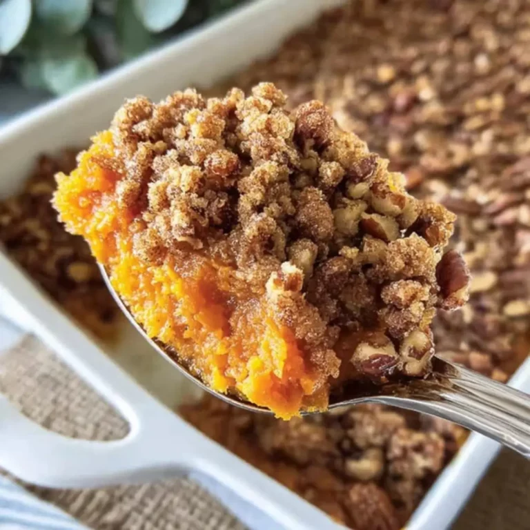 Sweet Potato Casserole with Pecans