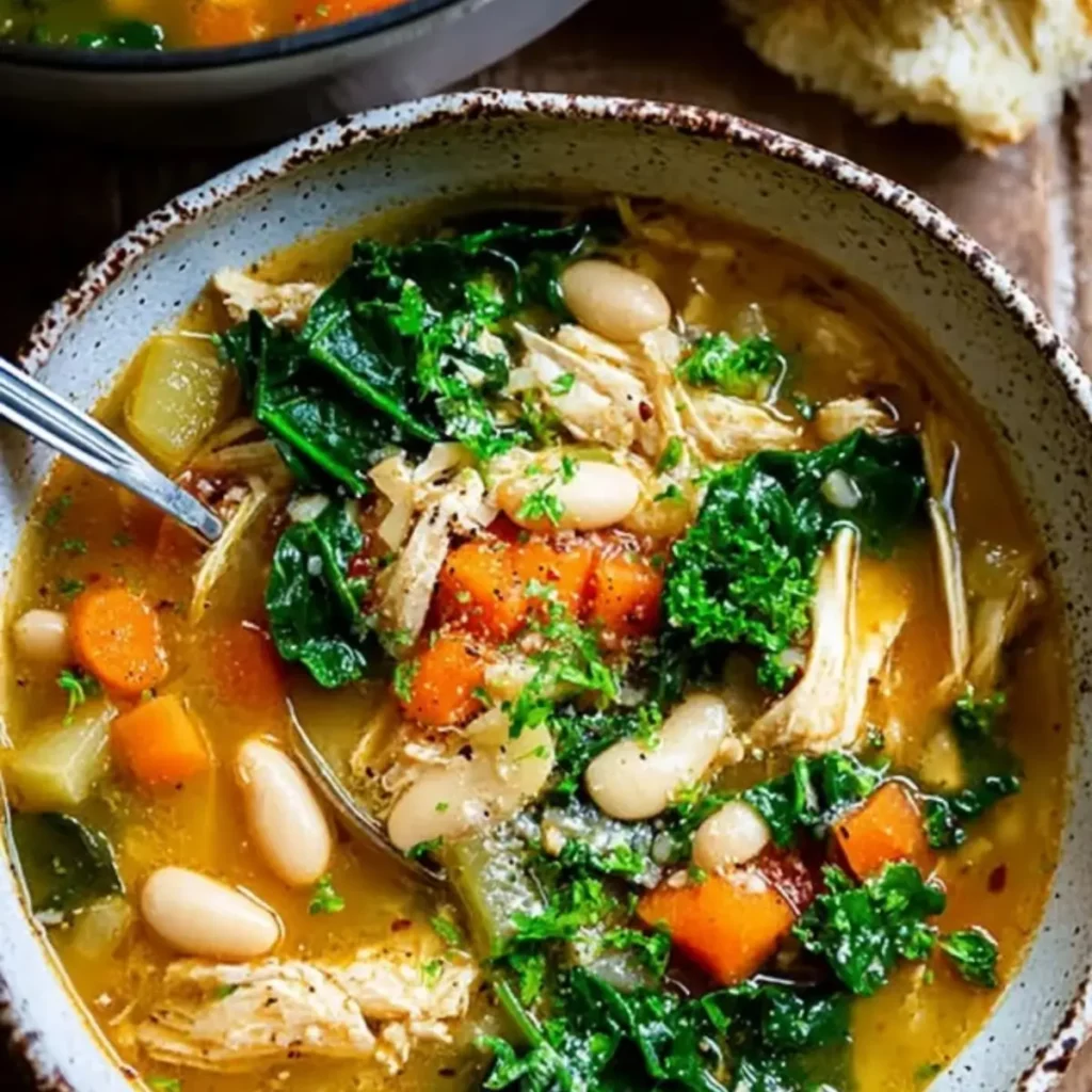Tuscan Style Chicken Soup