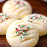 Whipped Shortbread Cookies