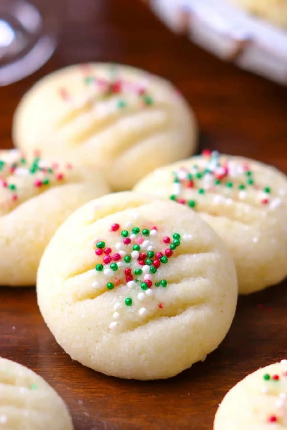 Whipped Shortbread Cookies