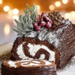 Yule Log Cake