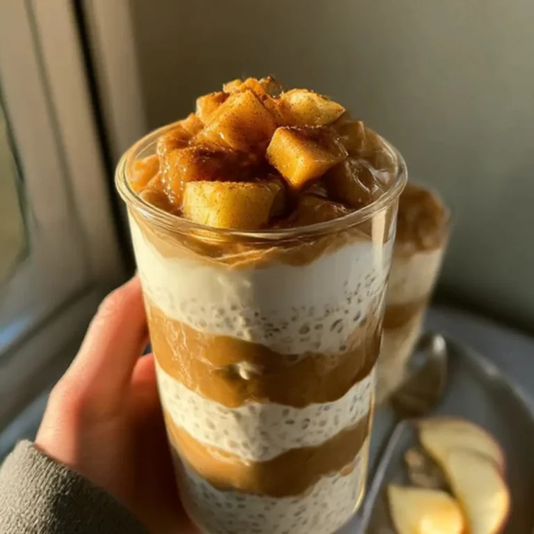 Apple Pie Overnight Oats