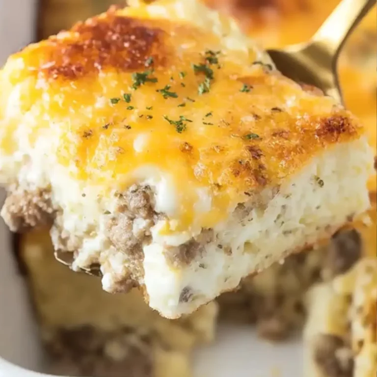 BISCUITS AND Gravy Breakfast Casserole