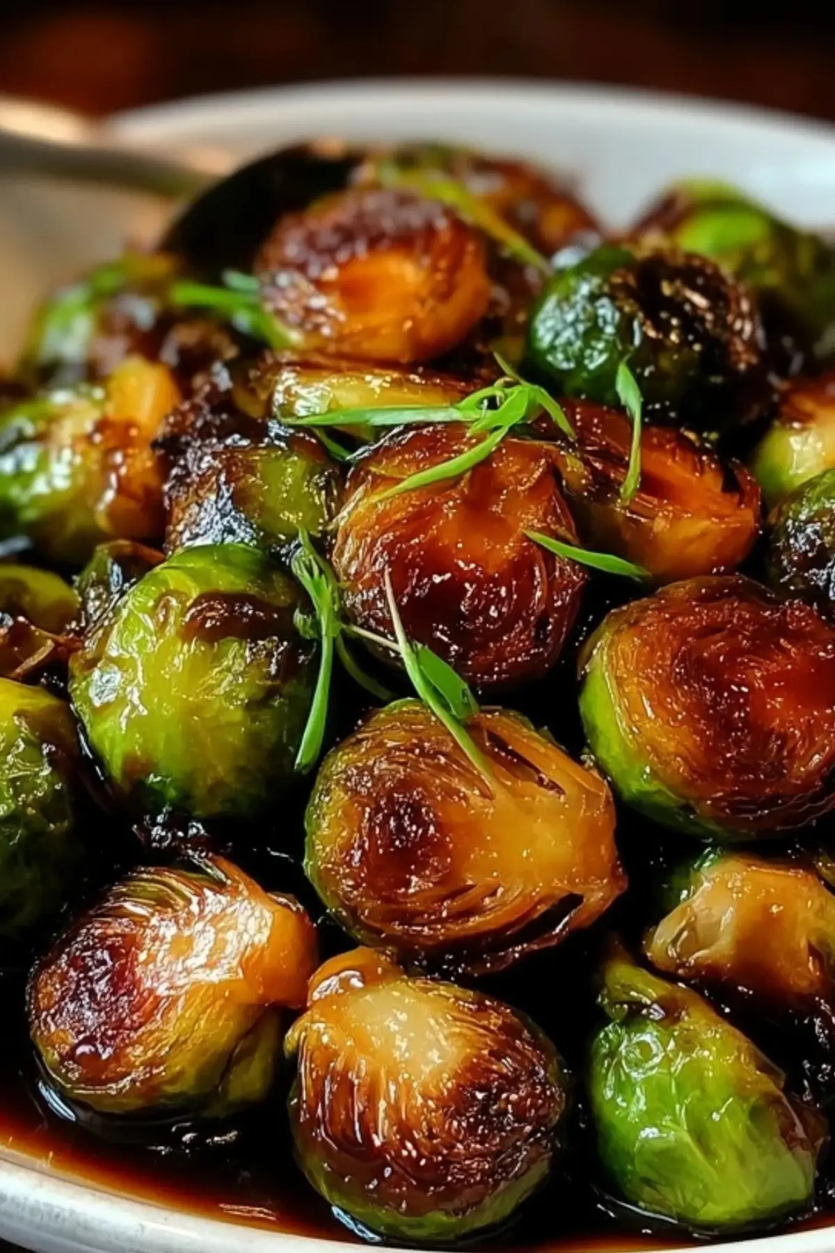 Balsamic Glazed Brussels Sprouts