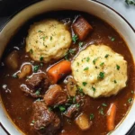 Beef Stew and Dumplings
