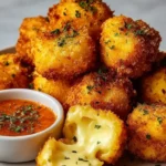 Cheesy Parmesan Mozzarella Bites Recipe