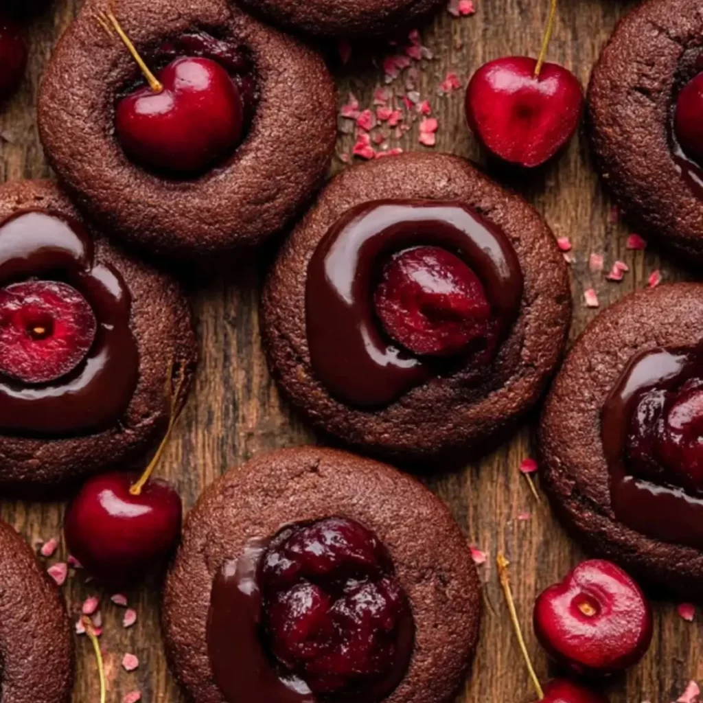 Chocolate Cherry Cookies