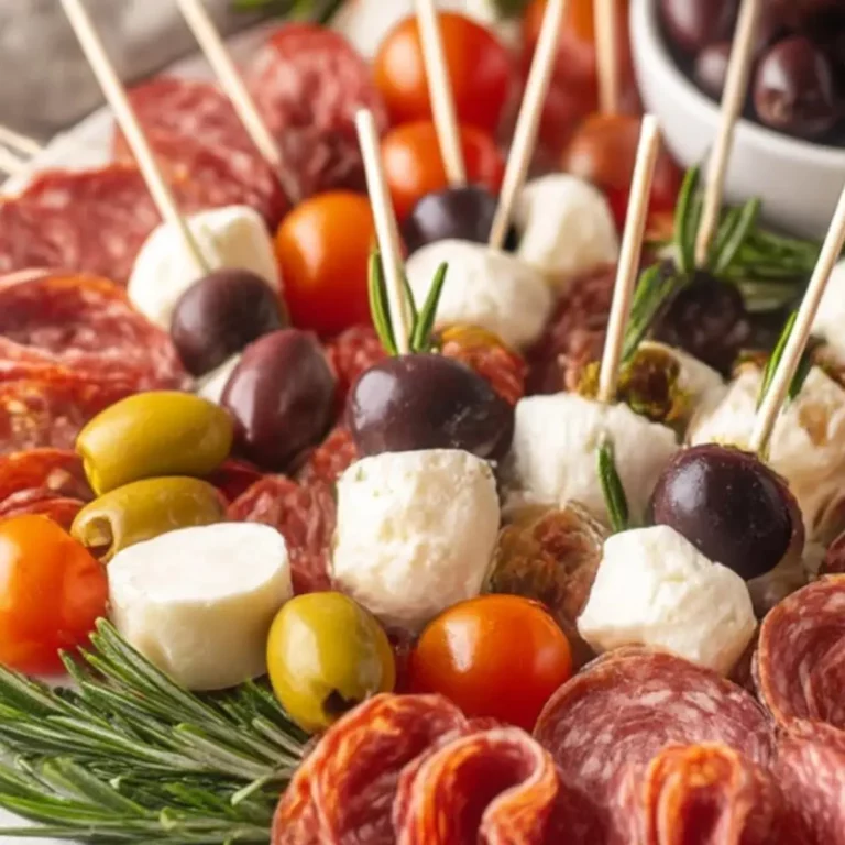 Christmas Antipasto Wreath