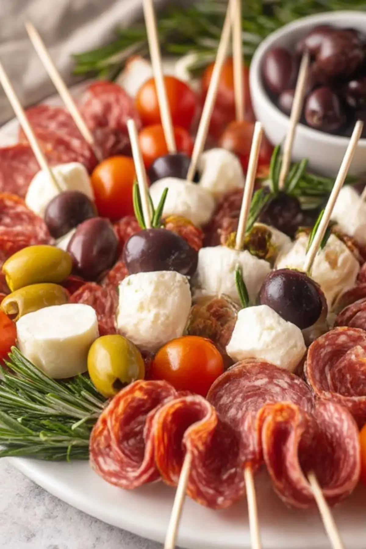 Christmas Antipasto Wreath