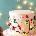 Christmas Light Cake