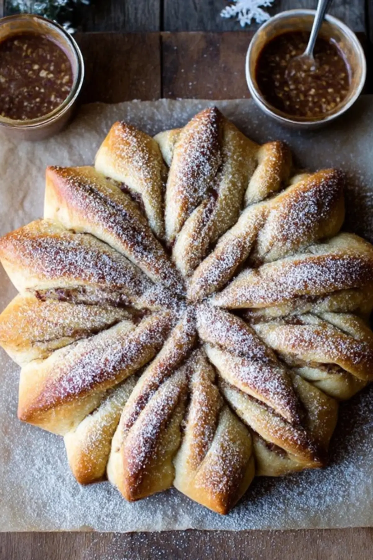 Christmas Morning Star Bread