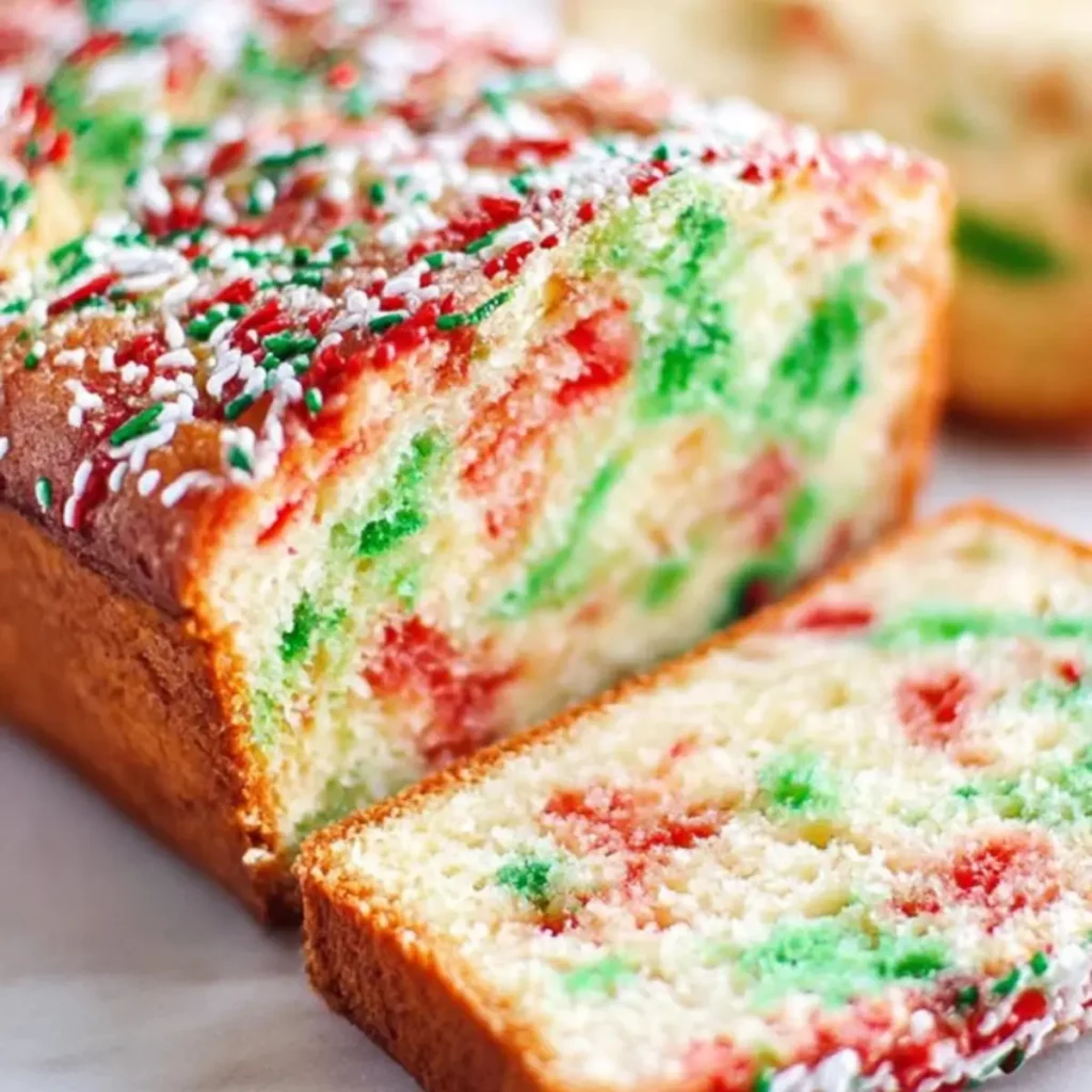 Christmas Sprinkle Buttermilk Bread