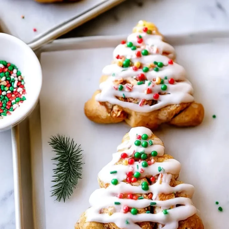 Christmas Tree Cinnamon Rolls