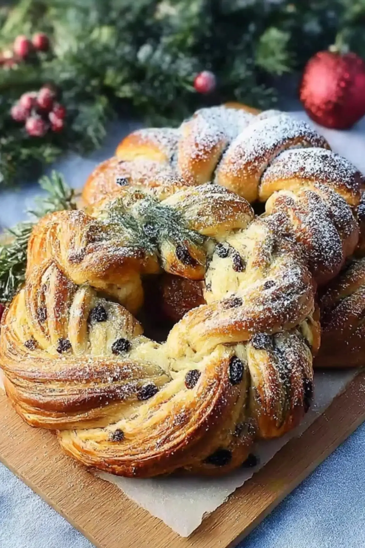 Christmas Wreath Bread