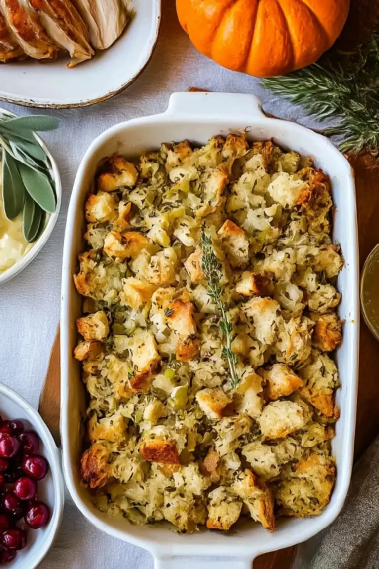 Classic Butter Herb Stuffing