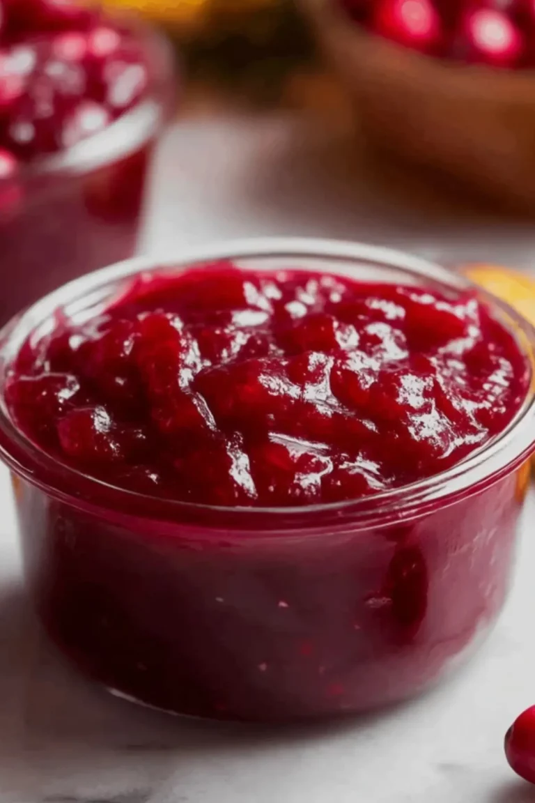 Classic Christmas Cranberry Sauce