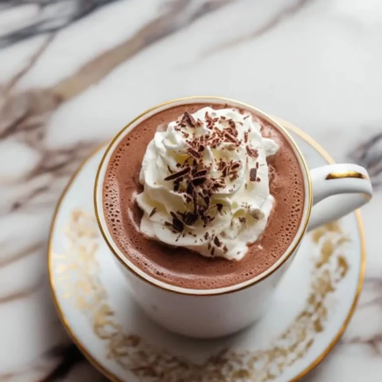 Classic Parisian Hot Chocolate