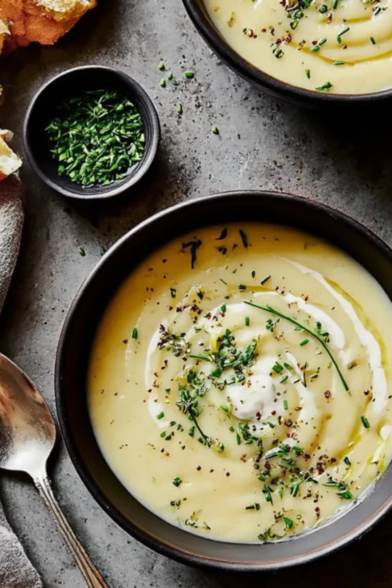 Cozy Potato Leek Soup