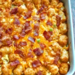 Cracked Out Tater Tot Breakfast Casserole