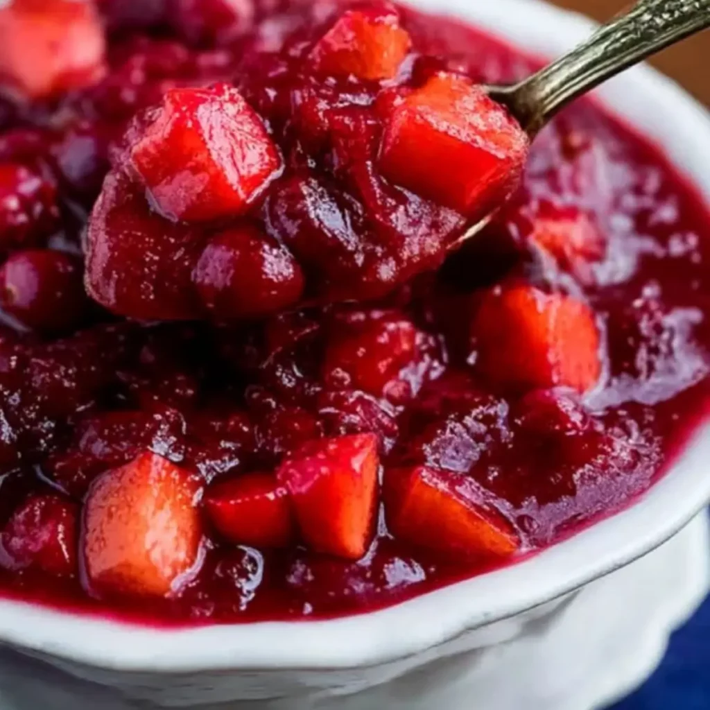 Cranberry Apple Chutney