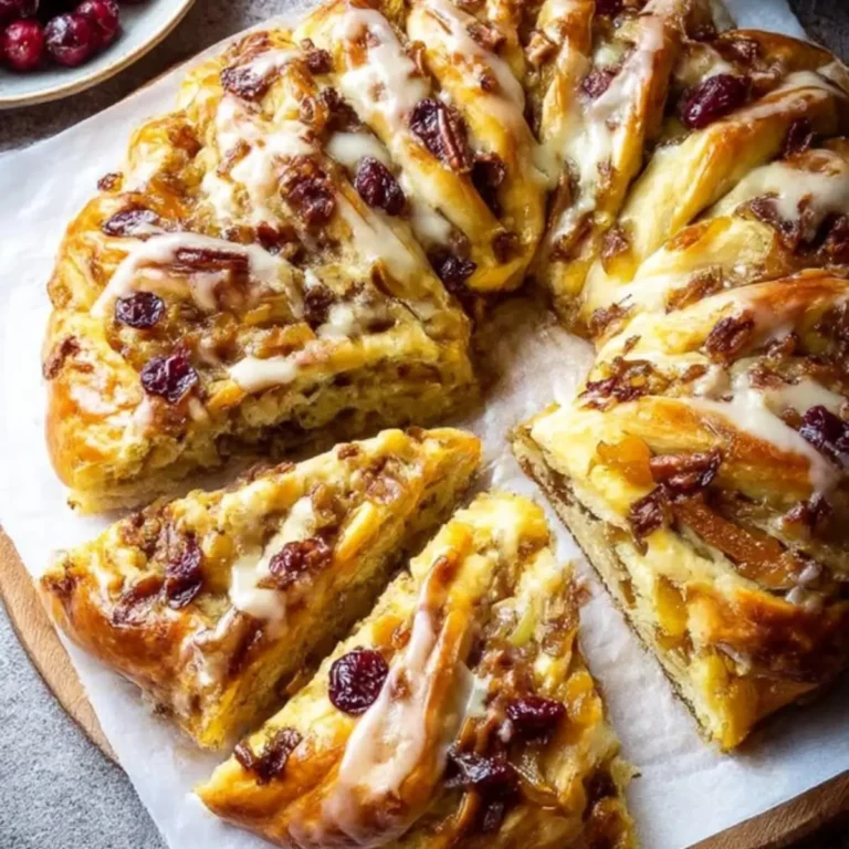 Cranberry & Apricot Couronne