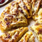 Cranberry & Apricot Couronne
